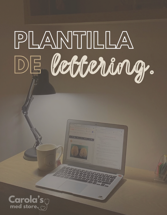 PLANTILLA DE LETTERING